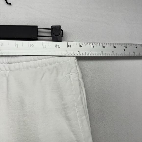 Talentless Sweatpants Men's Small White Heavyweight Cuffed Joggers Pockets Terry - Picture 6 of 16